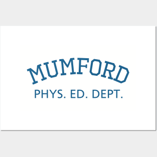 Mumford Phys. Ed. Dept. Posters and Art